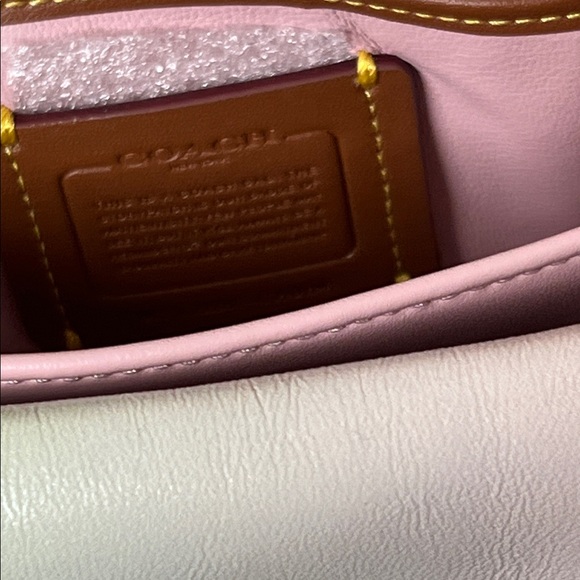 COACH Pillow Tabby 18 Ombre Napa Leather multi color mini crossbody bag - Picture 16 of 17